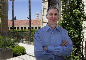 Photo of John J. Donohue III at William Neukom Building at the Stanford Law School