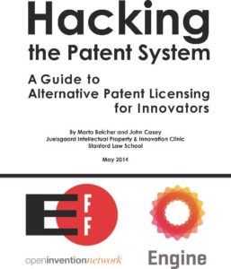 Juelsgaard Clinic Students Develop Guide on "Hacking the Patent System" 1