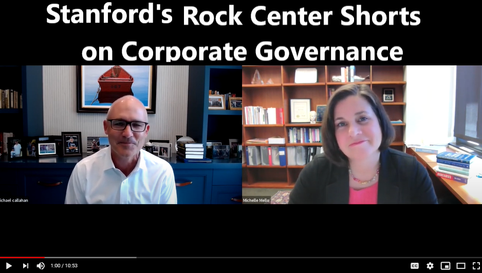 Arthur and Toni Rembe Rock Center for Corporate Governance 61