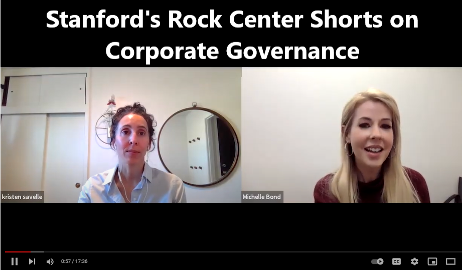 Arthur and Toni Rembe Rock Center for Corporate Governance 77