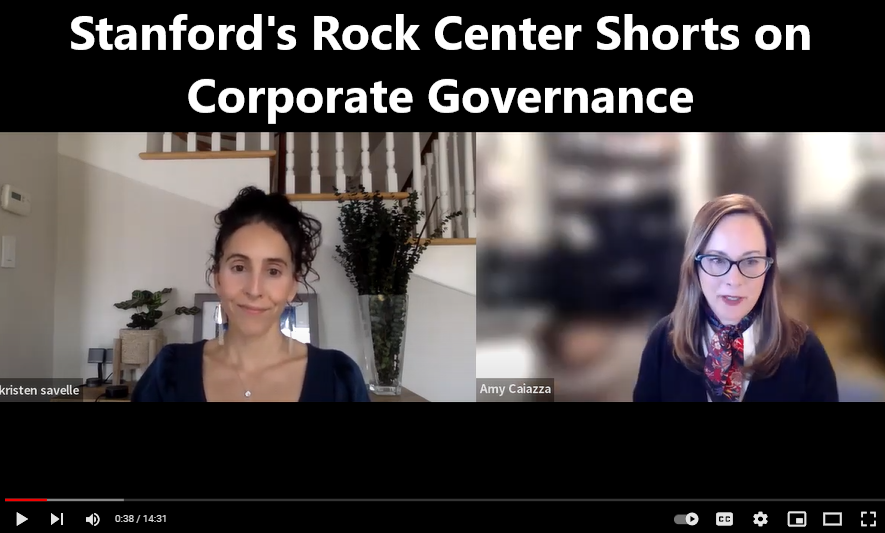 Arthur and Toni Rembe Rock Center for Corporate Governance 86