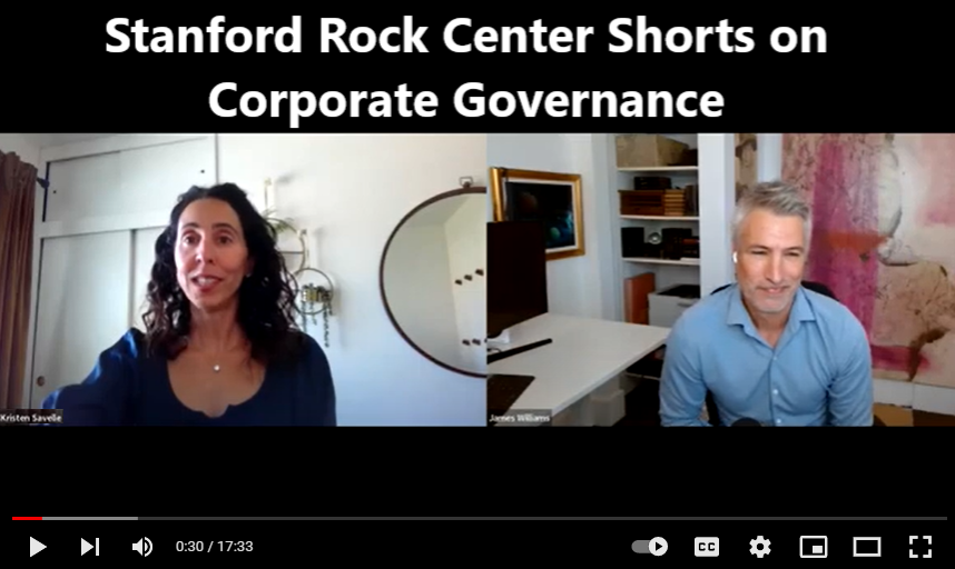 Arthur and Toni Rembe Rock Center for Corporate Governance 89