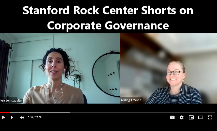 Arthur and Toni Rembe Rock Center for Corporate Governance 91