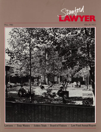Stanford Lawyer Magazine Issue 34 Cover