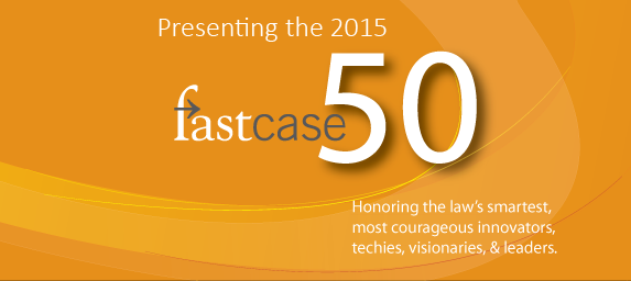 FastCase 50 2015 Spotlights CodeX Community