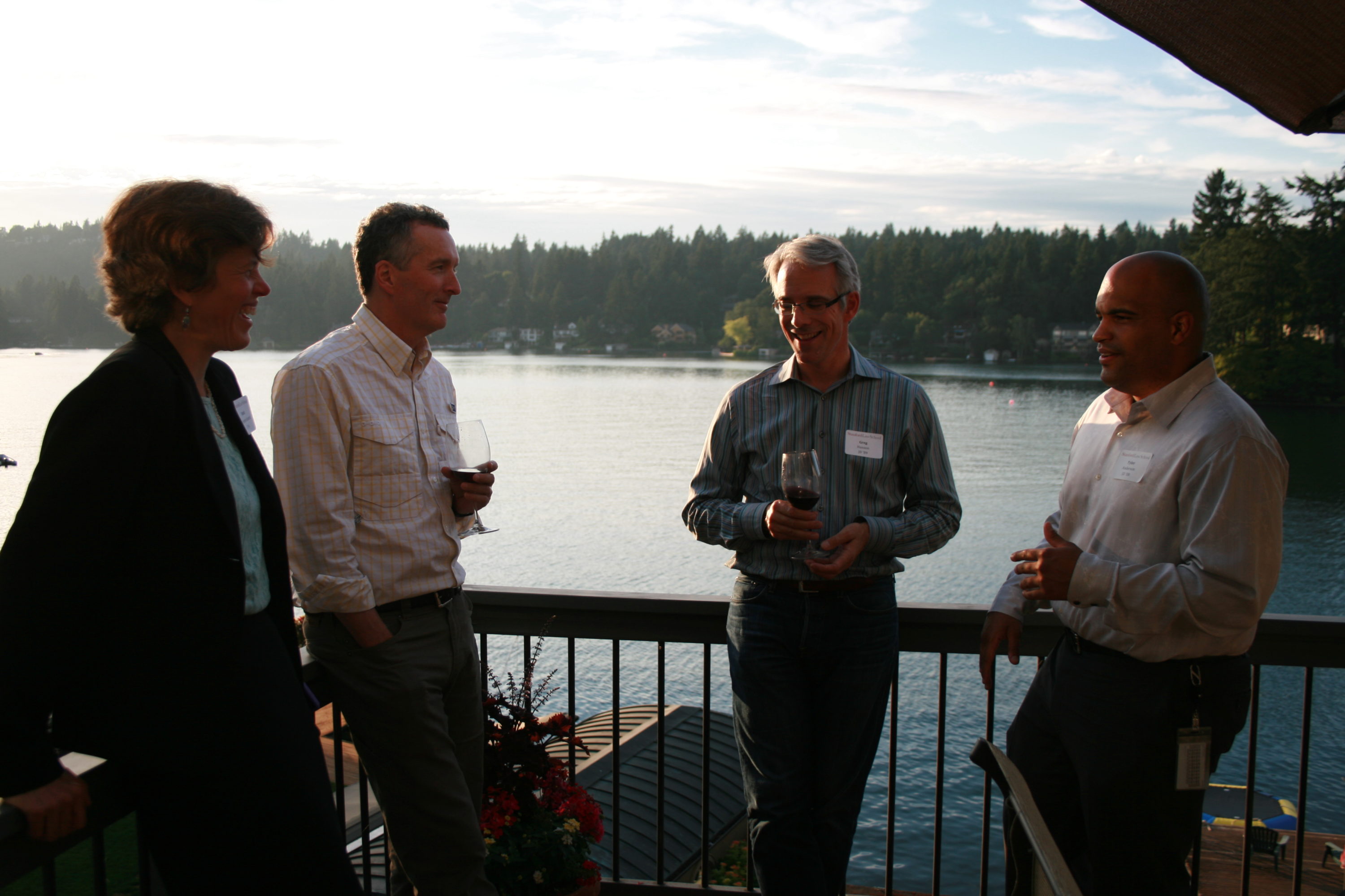 Portland: Oswego Lake Reception for Alumni and Families 1