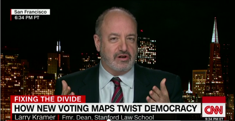 Stanford Law Professor Discusses Voting Maps on CNN's Smerconish