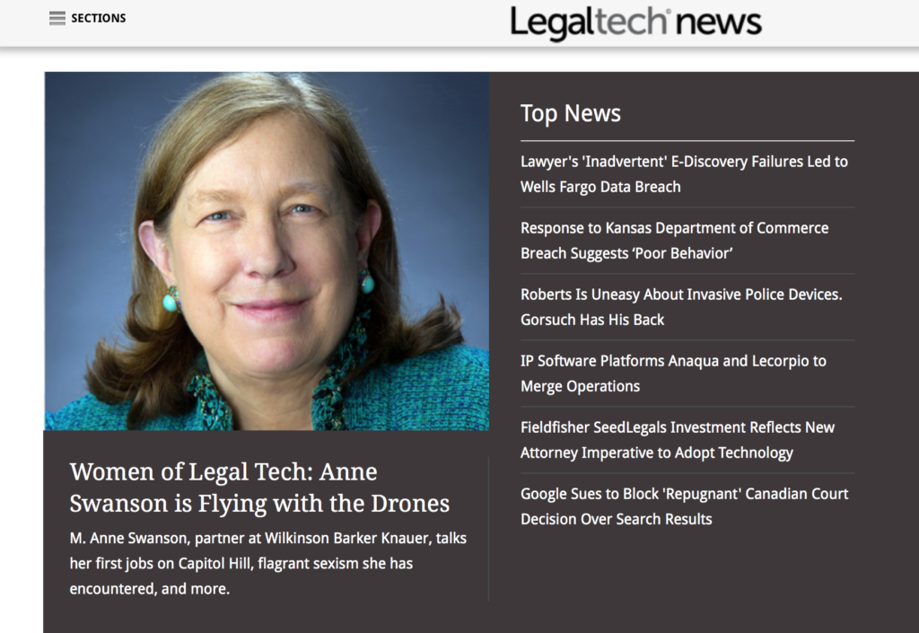 Women of Legal Tech: Anne Swanson