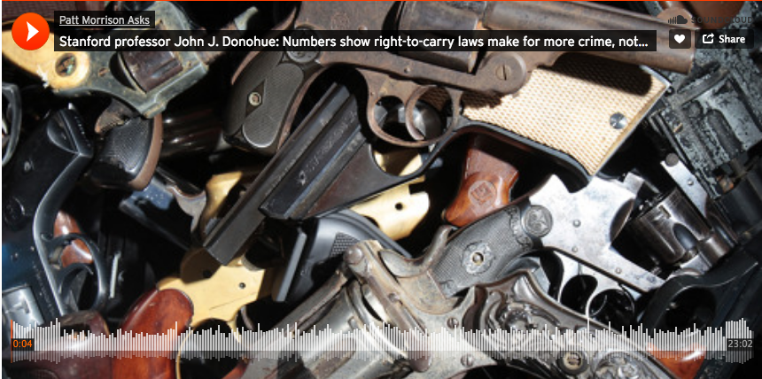 Does carrying a gun make you safer? Professor John Donohue Weighs In