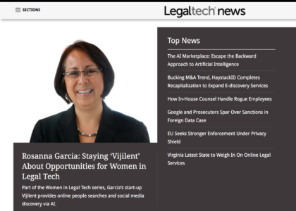 Women of Legal Tech — Rosanna Garcia 1