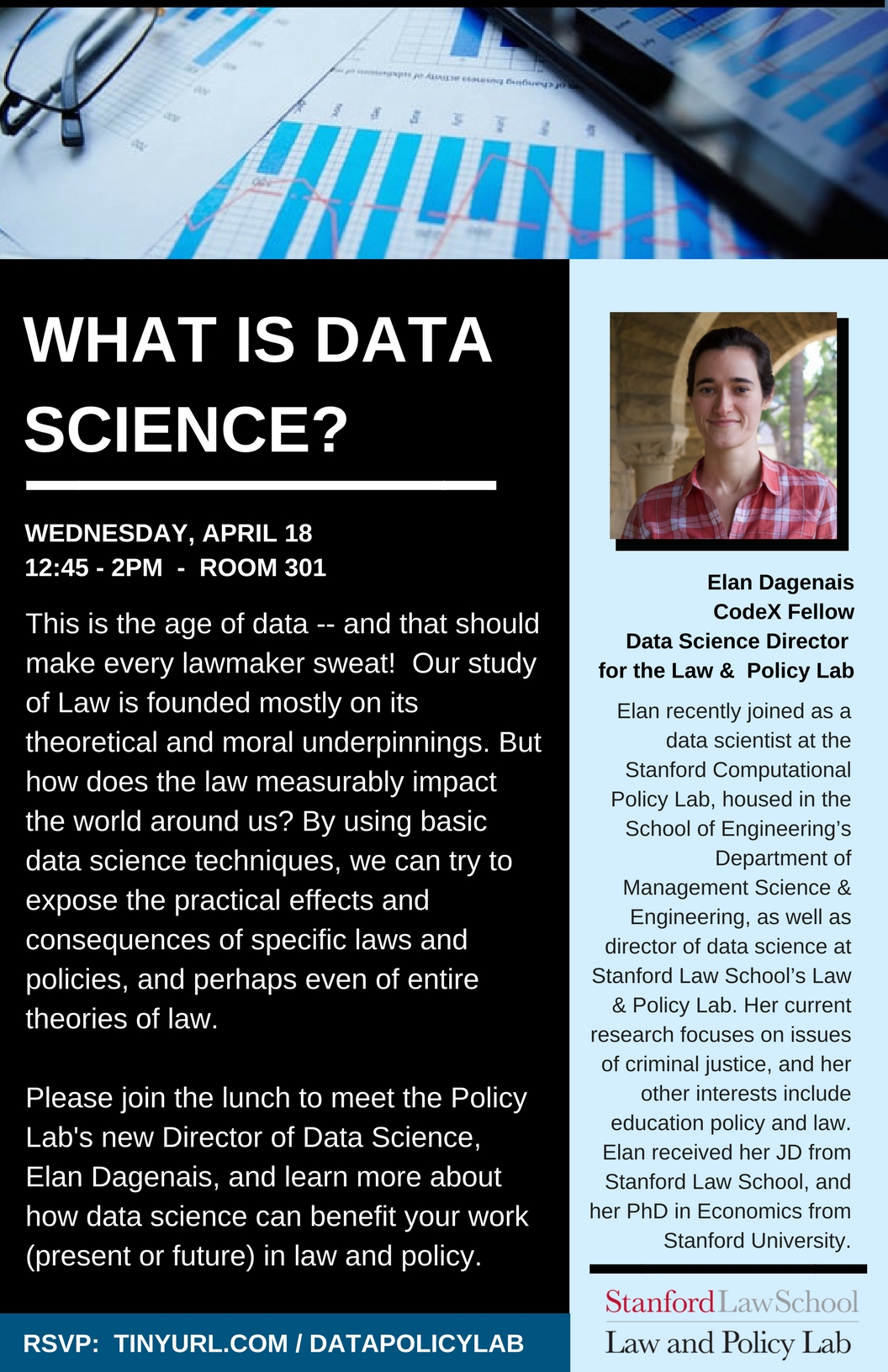 Policy Lab Welcome Lunch for Elan Dagenais on "What is Data Science?"