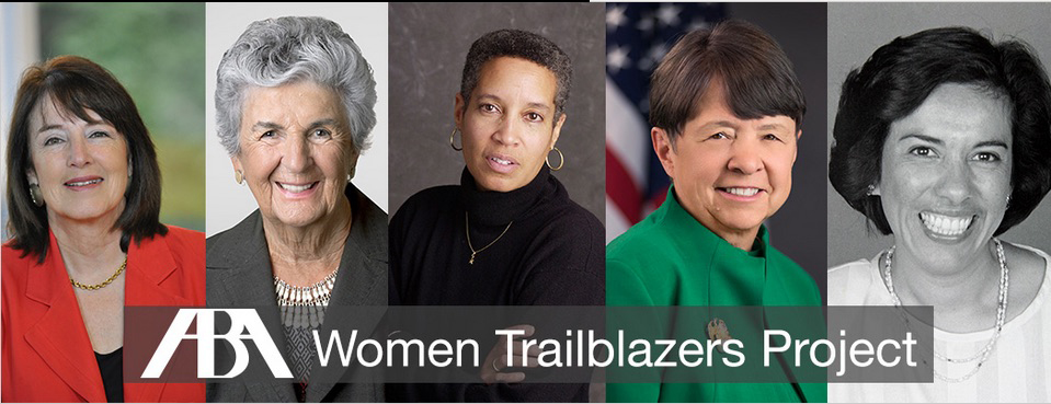 Women Trailblazers in Law Oral History Collection 1
