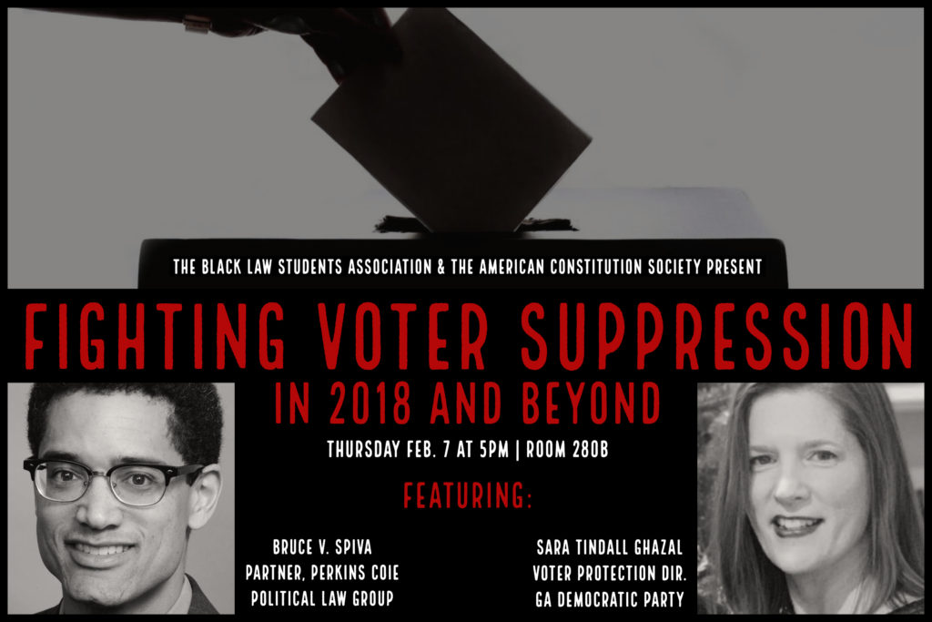 Fighting Voter Suppression in 2018 and Beyond 1