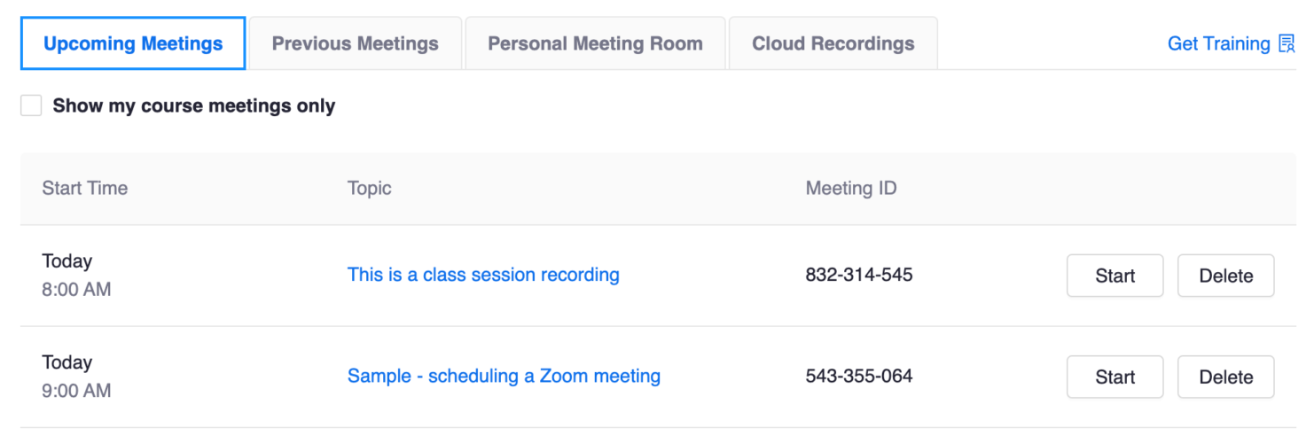 How do I present and record my class in Zoom?