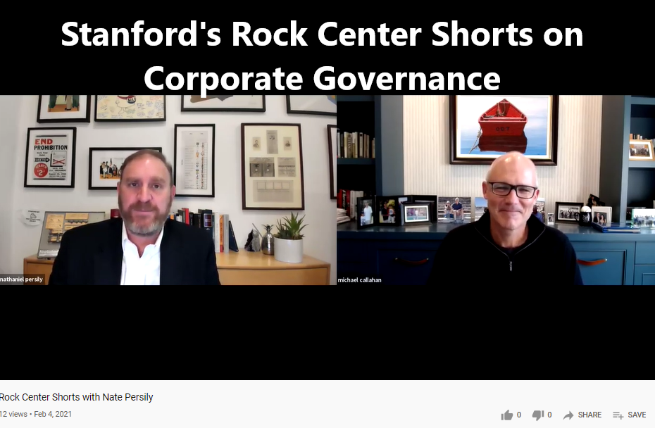 Arthur and Toni Rembe Rock Center for Corporate Governance 46