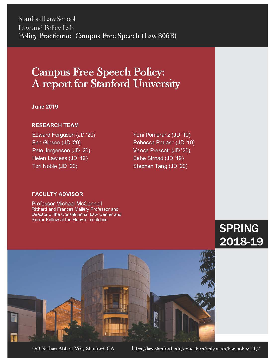 Campus Free Speech 1