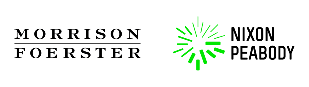 Logos: Morrison Foerster and Nixon Peabody