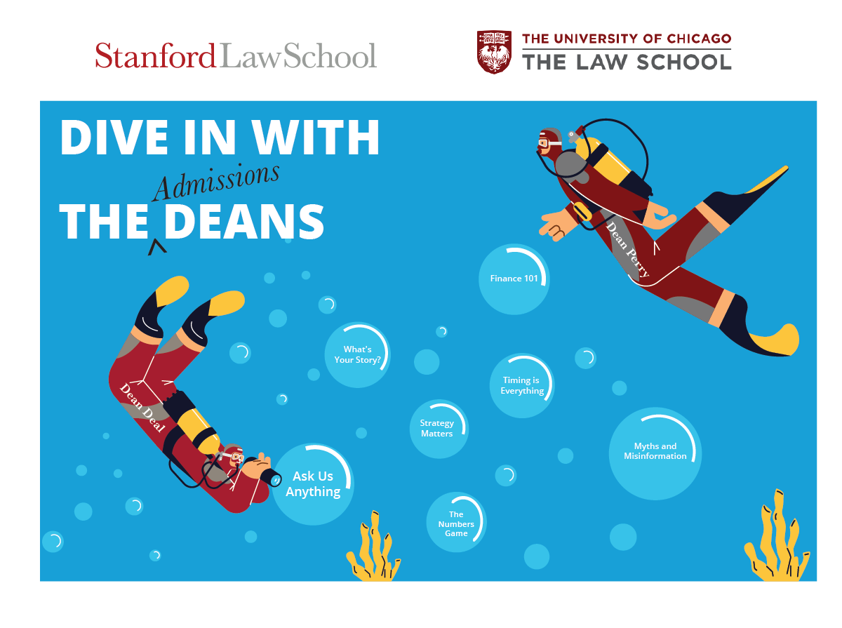 DIVE IN WITH the Admissions DEANS