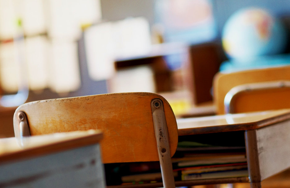 Empty classroom