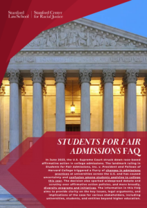 Students for Fair Admissions v. Harvard FAQ: Navigating the Evolving Implications of the Court’s Ruling 3