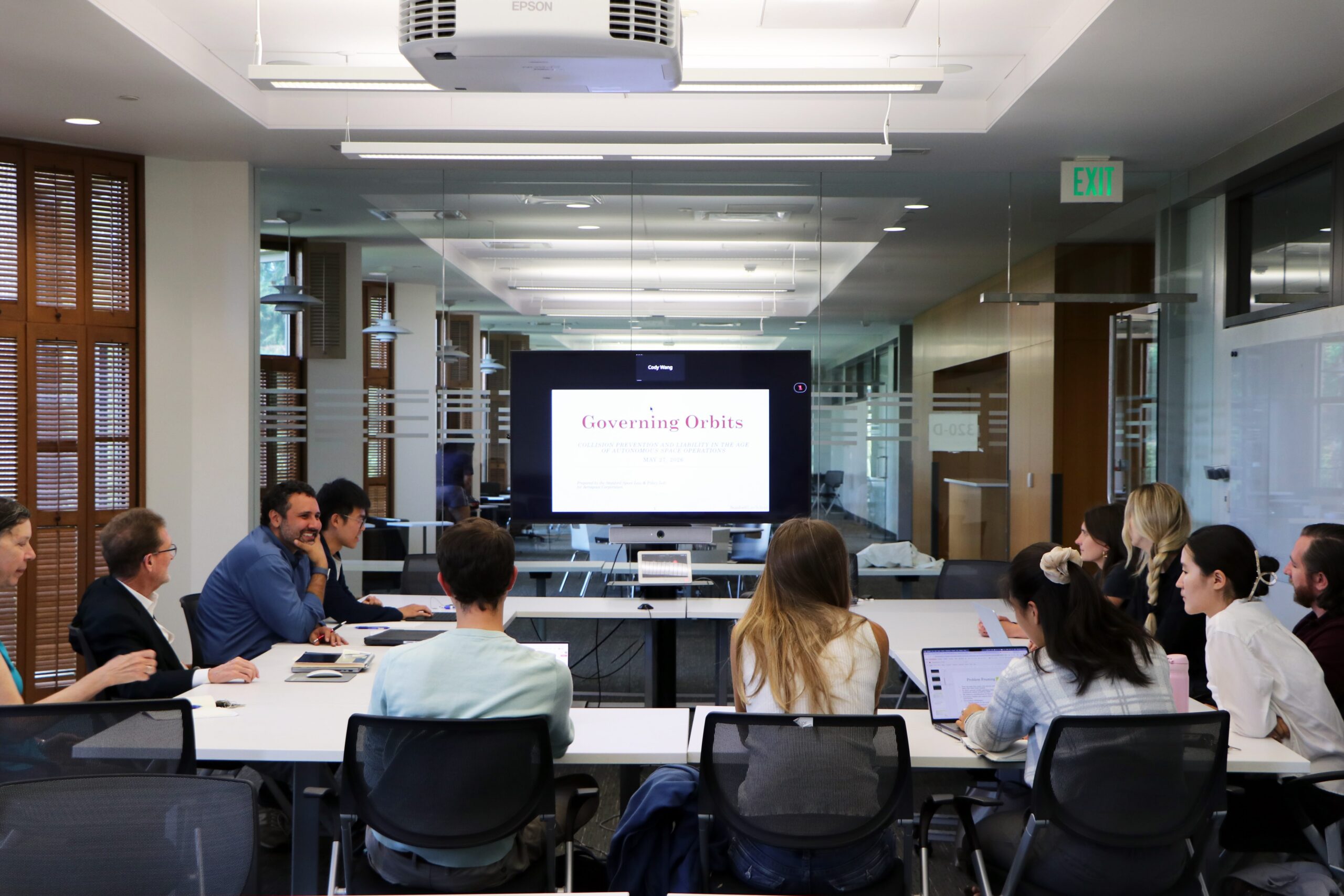 Stanford Space Law Society Policy Lab Photo 1
