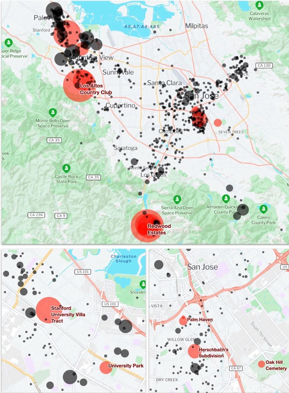 Stanford RegLab, Princeton, and the County of Santa Clara Collaborate to Use AI to Identify and Map Racial Covenants From Over 5 Million Deed Records 1