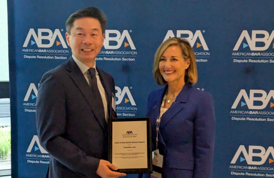 Grande Lum Wins ABA Dispute Resolution Award