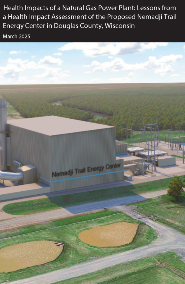 Report Cover: Health Impacts of Coal Plant Retirement: Lessons from a Health Impact Assessment of the New Madrid Power Plant in Southeastern Missouri - Part 1 of 2: Health Impact Assessment (Image - Nemadji Trail Energy Center).