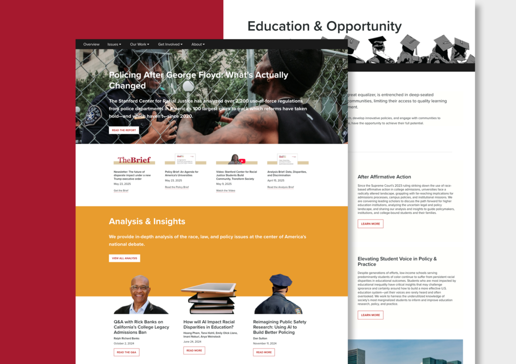 Center for Racial Justice website