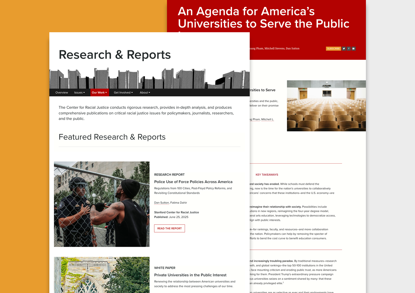 Center for Racial Justice website