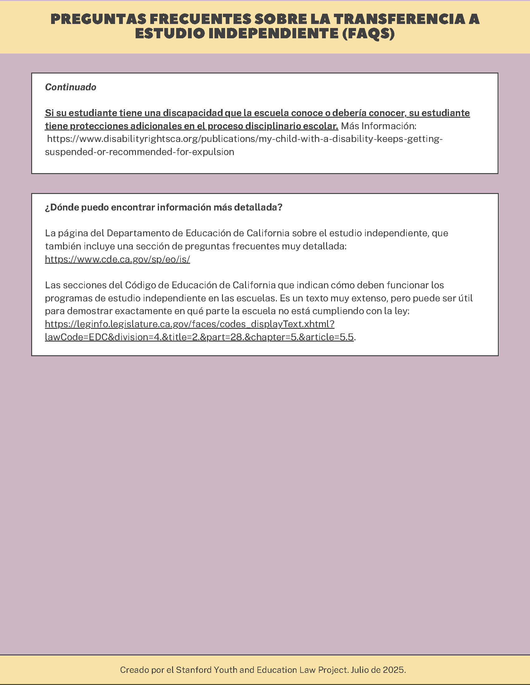 Lo que Debe Saber Cuando Su Estudiante Se Enfrenta una Transferencia a Estudio Independiente (decorative image to accompany text on webpage).