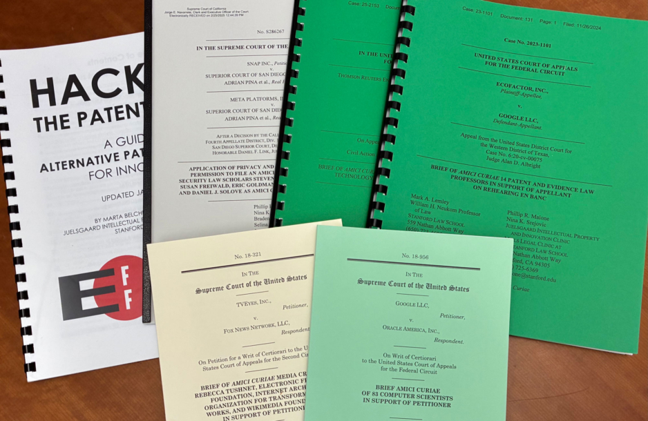 JIPIC Briefs on a tabletop