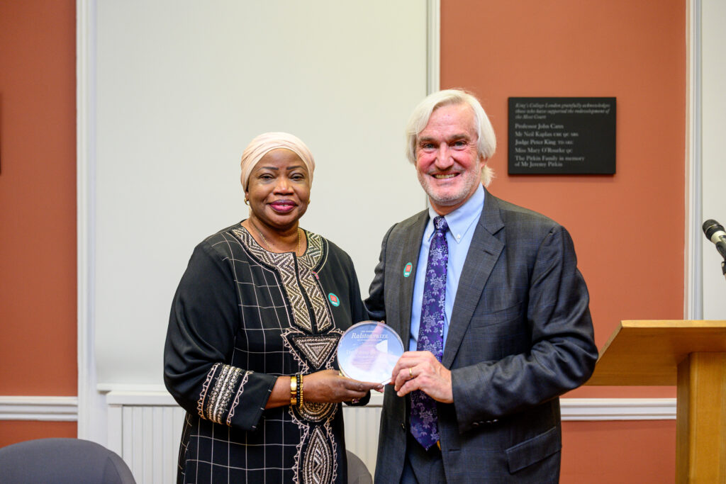 Ralston Prize Awarded to Fatou Bensouda for Leadership in International Justice