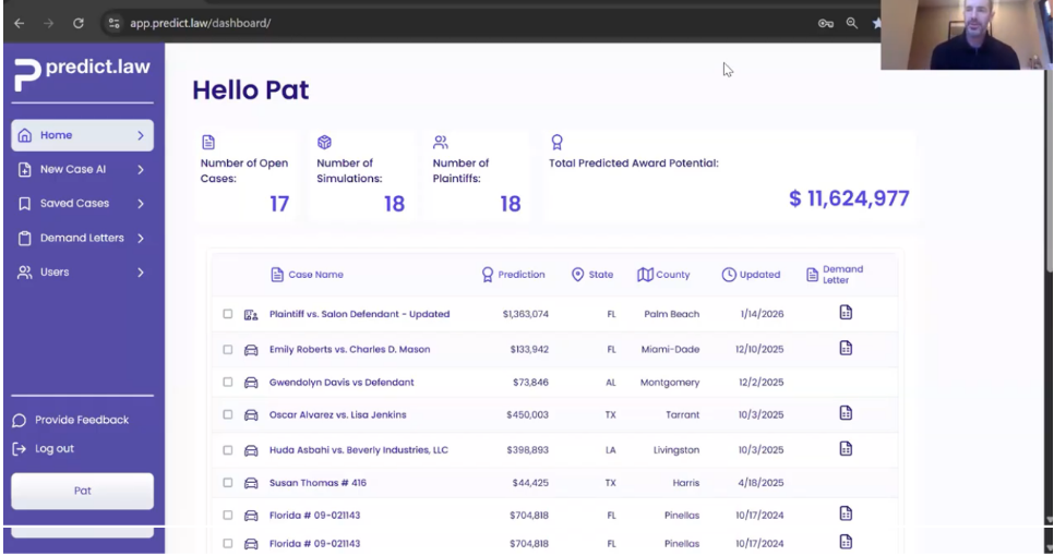 Predict.Law - January 16, 2026 Codex Group Meeting