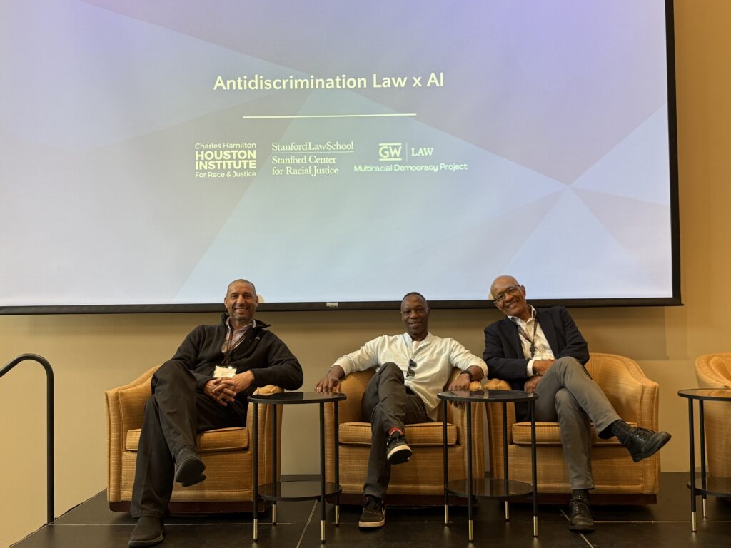 Professor Spencer Overton, George Washington University Law School, Professor Guy-Uriel Charles, Harvard Law, and Professor Ralph Richard Banks, Stanford Law School.