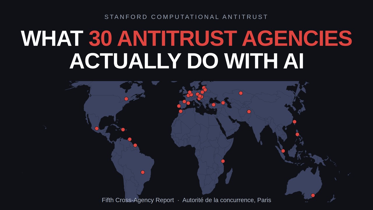 The Paris launch of the fifth Computational Antitrust report