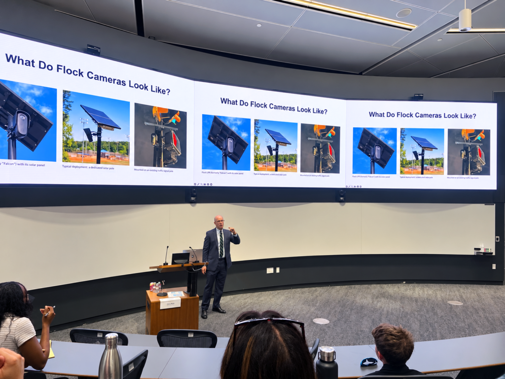 In Lillick Chair Lecture, Orin Kerr Examines the Fourth Amendment Challenges Posed by Flock Cameras 1